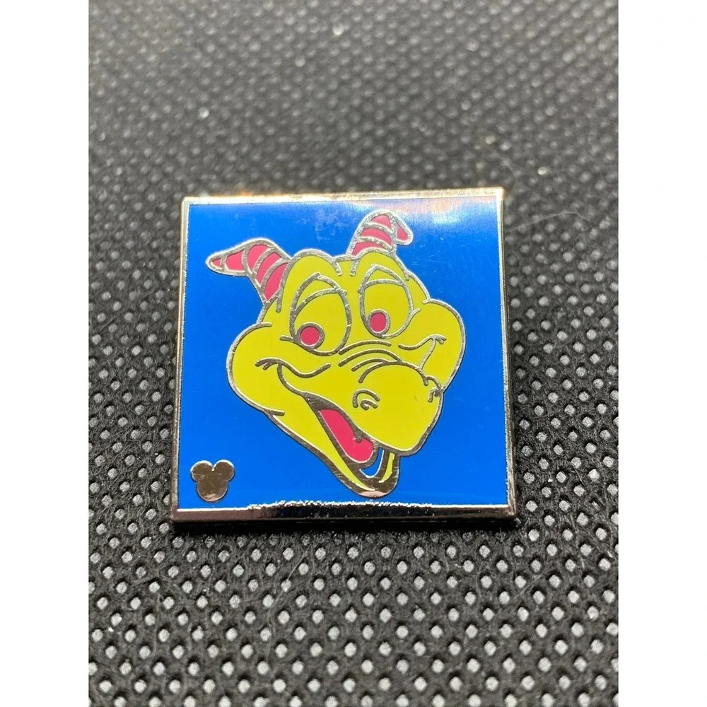2011 Colorful Figment Disney Pin Hidden Mickey Blue with Yellow Figment